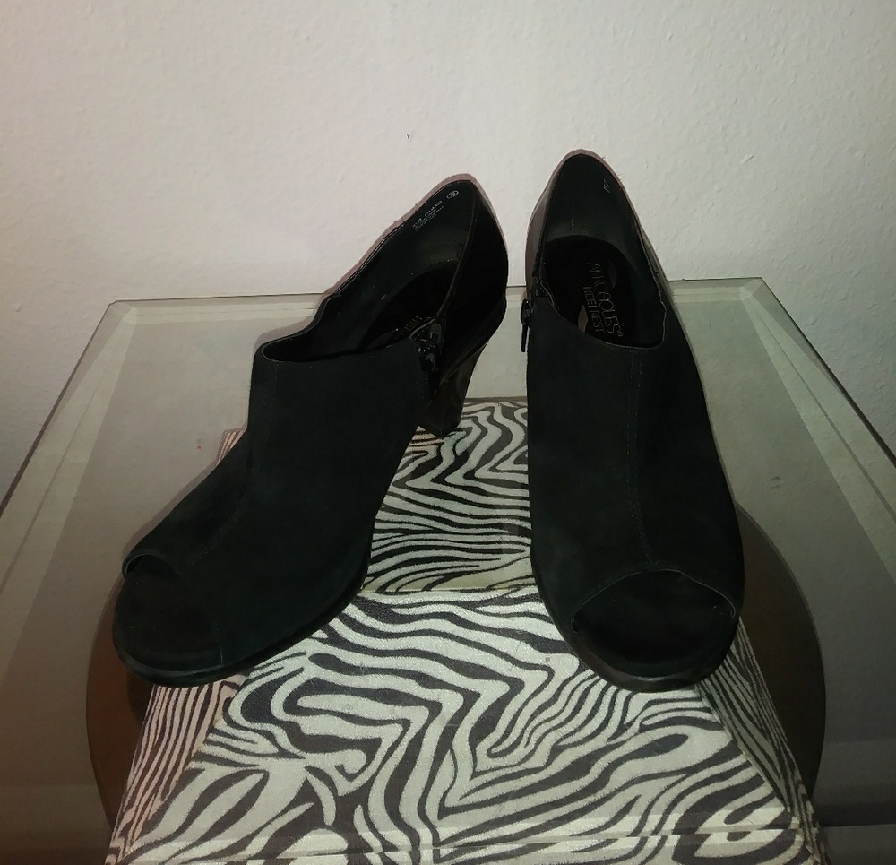 AEROSOLES HeelRest open-toe bootie